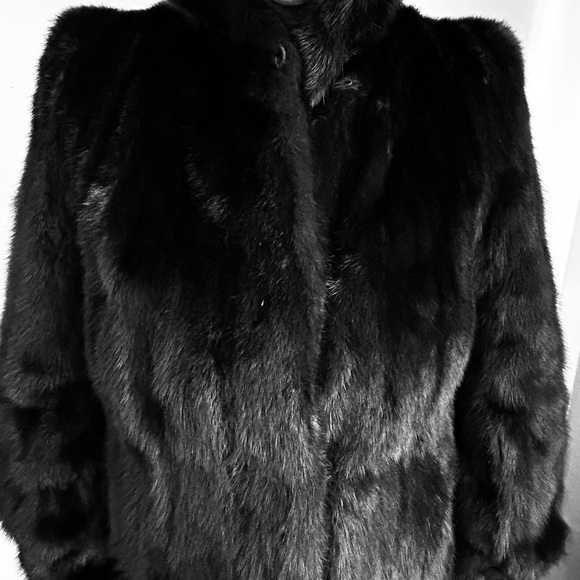 Mink coat and matching hat full length - Picture 4 of 10